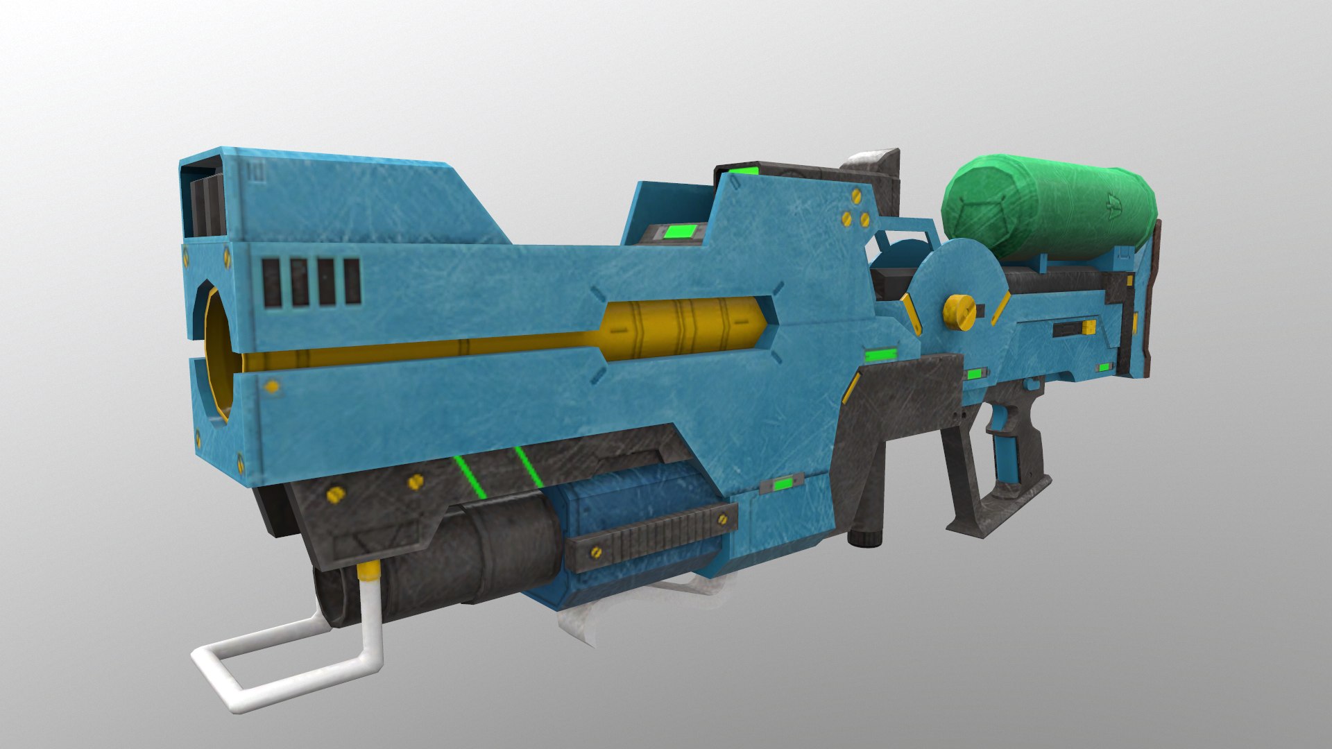 3D Machine Gun Level 5 - TurboSquid 2191417