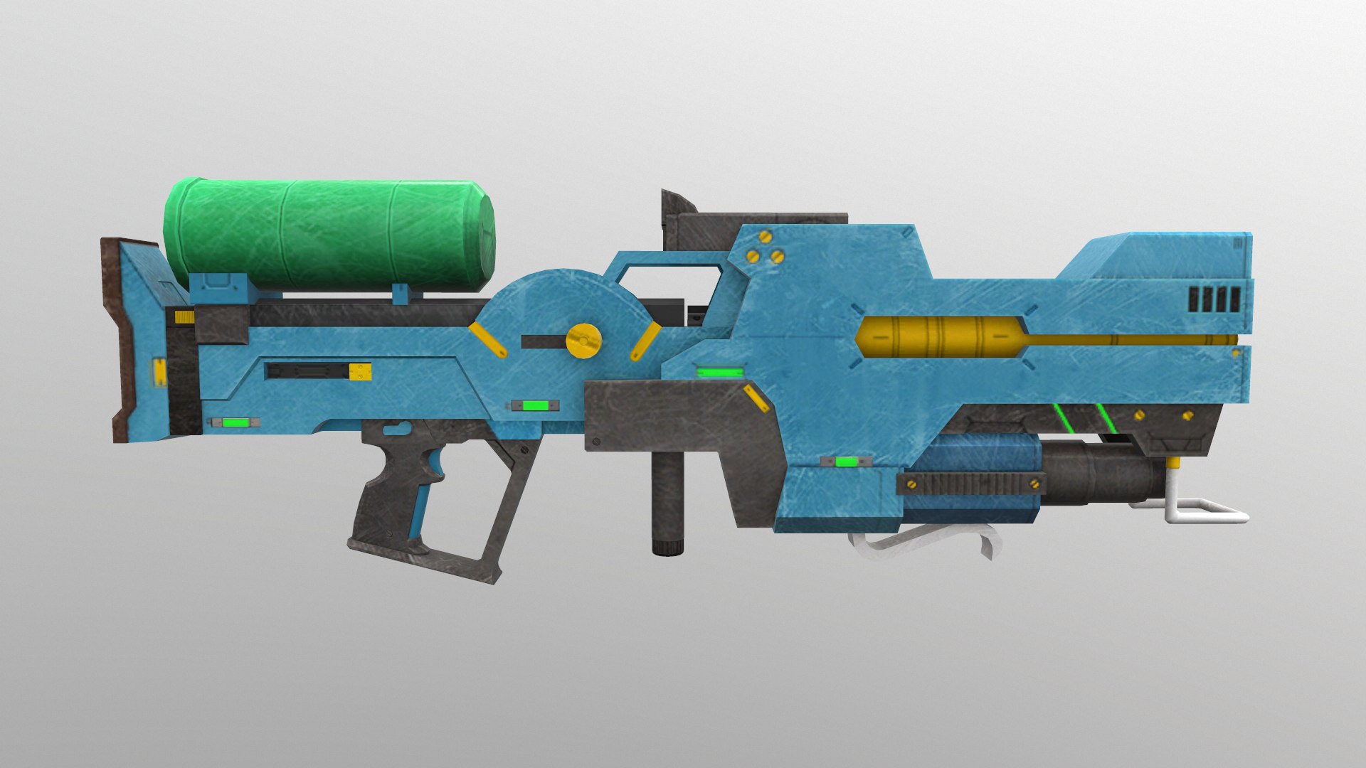3D Machine Gun Level 5 - TurboSquid 2191417
