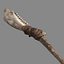 3D Real Primitive Axe Bone Yaw-Wood 3D Model