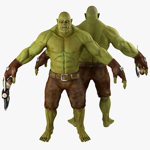 green orc 3d max
