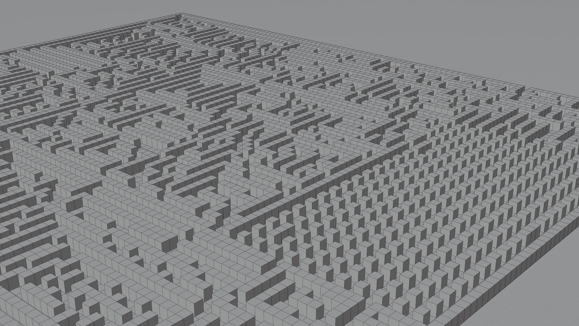 XL Gigantic Maze V3 3D Model - TurboSquid 1924499