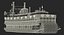 Wheeled Steamboat Belle of Louisville Rigged