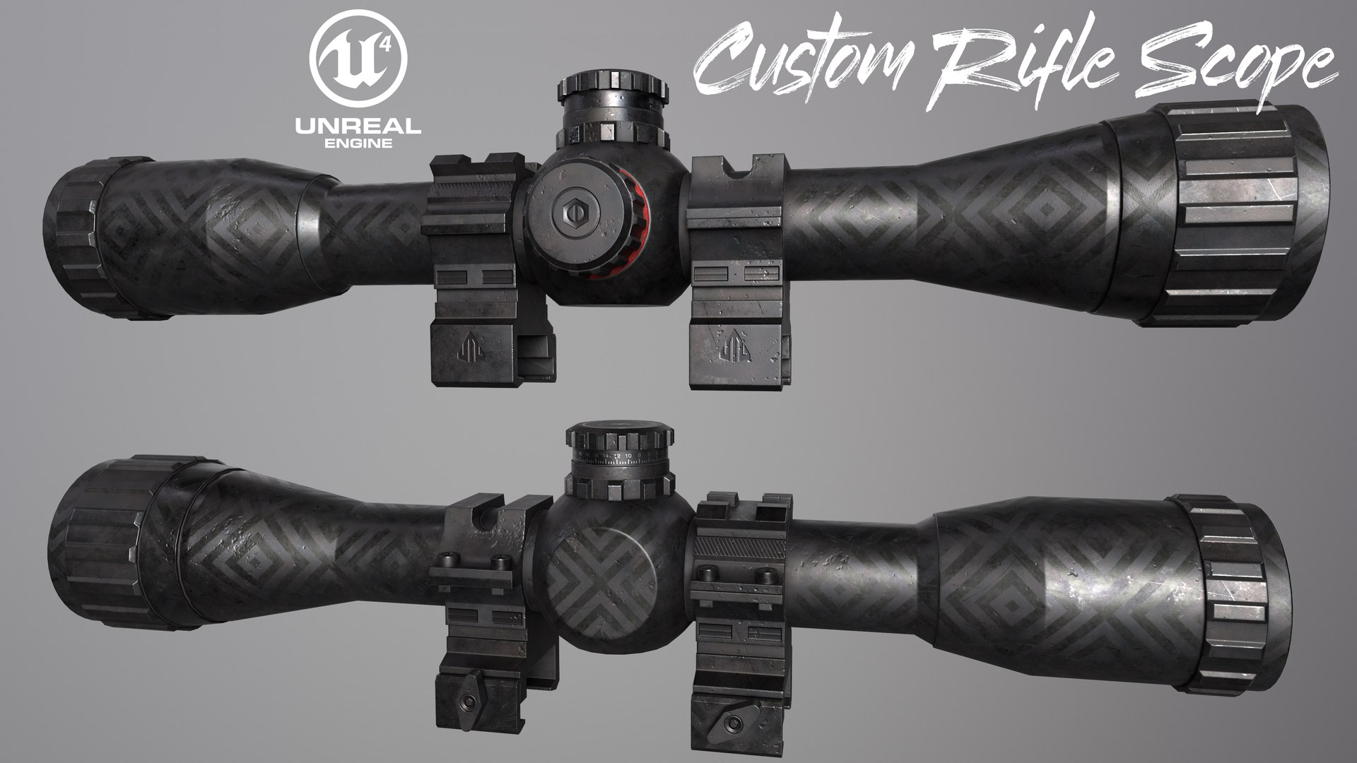 3D Custom Scope UTG BugBuster x32 model - TurboSquid 1814458