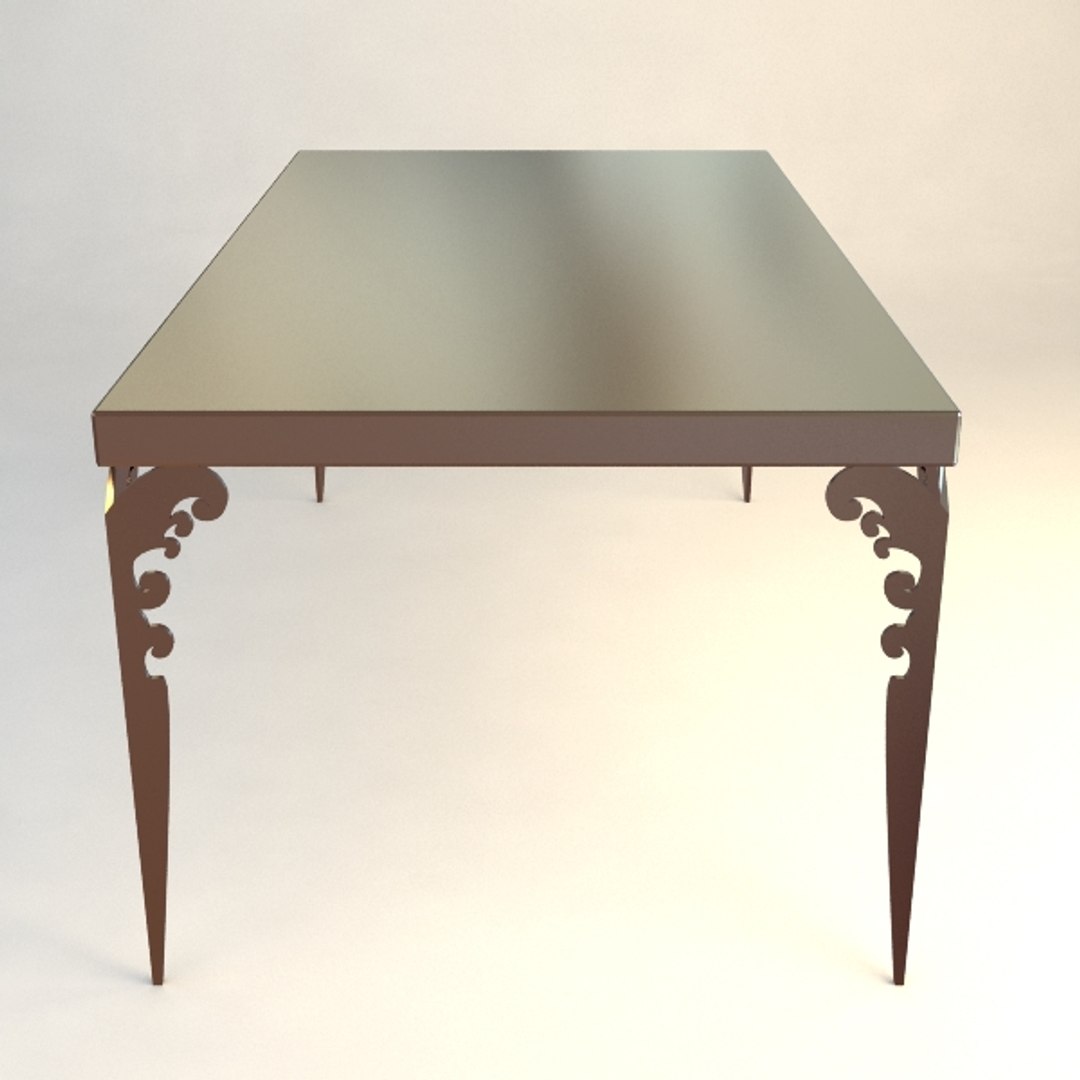 Table 3d Model