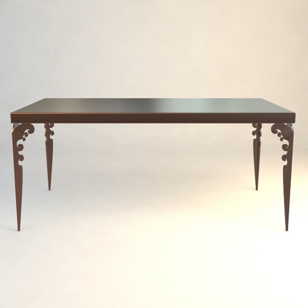 Table 3d Model