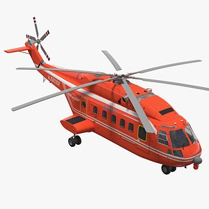 avicopter ac313 attack helicopter 3D model