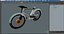 Bicicleta Urbana Futurista Branca
