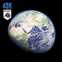 Photorealistic Earth 43K