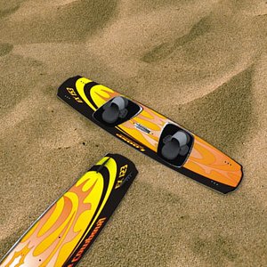 kiteloose wakeboard - 3d max