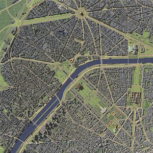France - cities set
