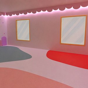 Children Room Interior 3D model
