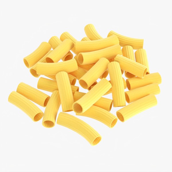 Maccheroni pasta 3D model