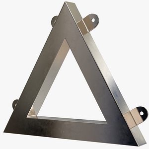 Wall Shelf Triangle Decoration