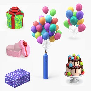 cartoon holiday set