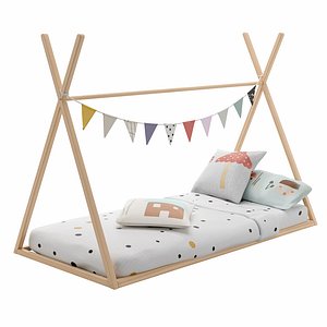 Children Bed 3D model