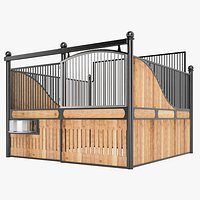 Horse Box Stall 01