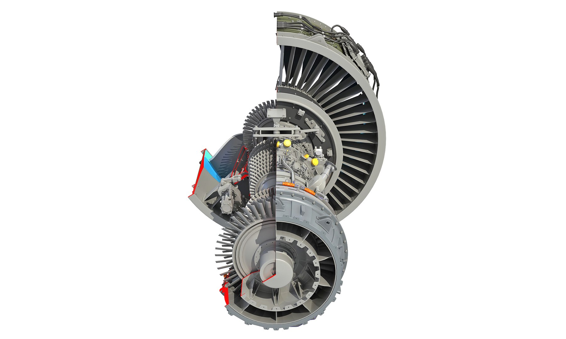 3D geared turbofan engine cutaway https://p.turbosquid.com/ts-thumb/Ca/W64PeS/HWto38lI/cutawayturbofanengine_5/jpg/1573592236/1920x1080/fit_q87/1bb0df29ca376f9607d3c96c371bbe16d06819c9/cutawayturbofanengine_5.jpg