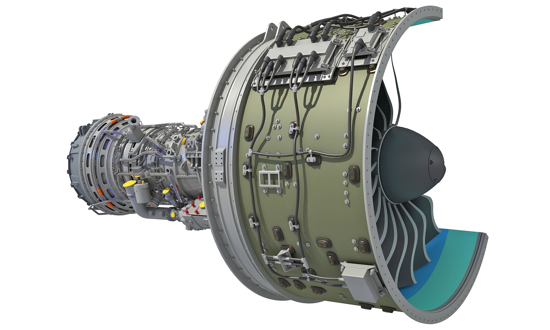 3D geared turbofan engine cutaway https://p.turbosquid.com/ts-thumb/Ca/W64PeS/k8zmmn3Z/cutawayturbofanengine_10/jpg/1573592236/1920x1080/fit_q87/078ec78ed9fb7c32f7c415a40a22905232229706/cutawayturbofanengine_10.jpg