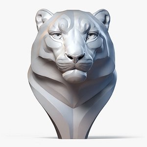 Tiger Statue 3D Model $29 - .blend .fbx .ma .obj .3dm .stl - Free3D