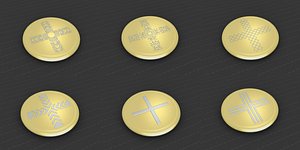 3D medallions vol 24