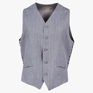 3D Suit E Gilet Remastered model