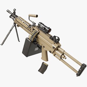 Machine Gun 16 Sandal All PBR Unity UE Textures