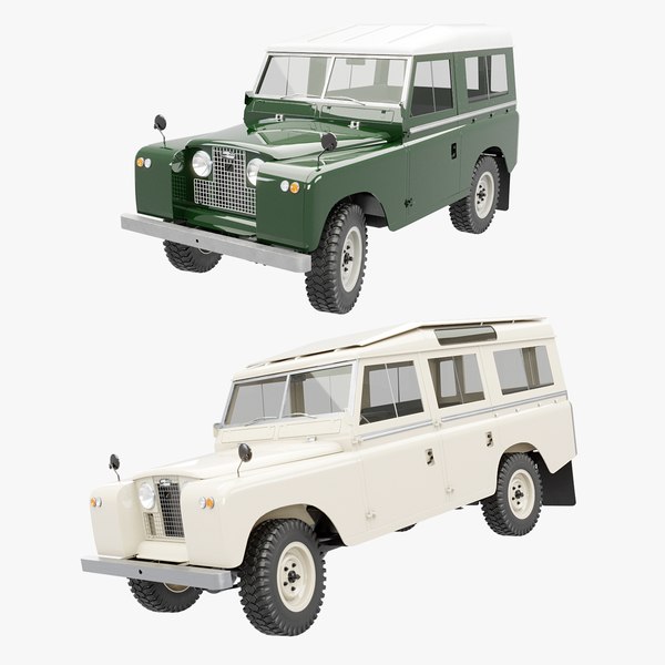 3D Land Rover Series IIa Collection