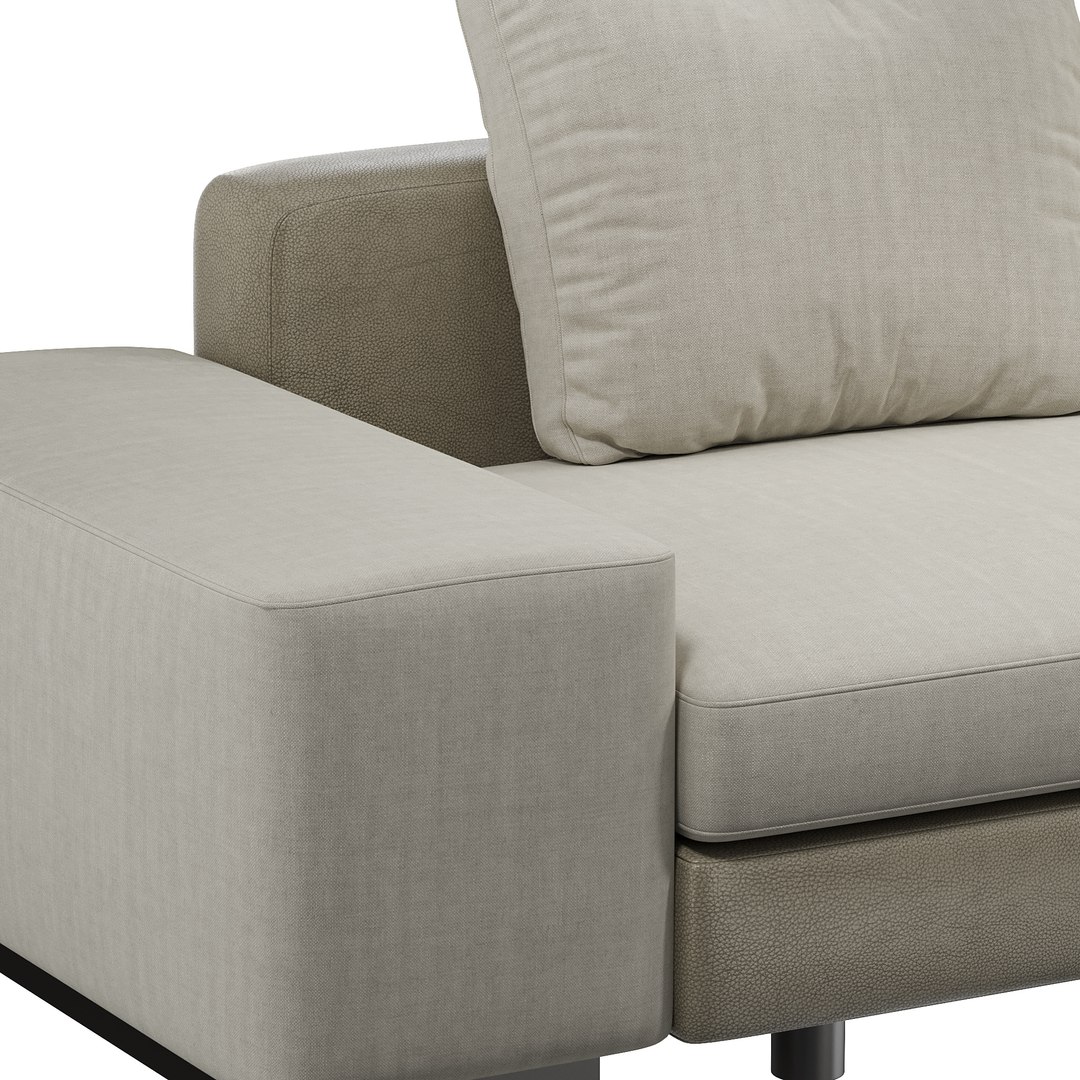 3D Daniels Sofa By Minotti Model - TurboSquid 1947555
