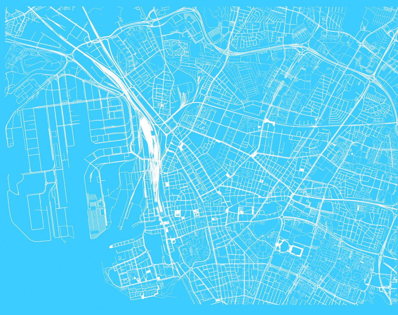 3D Streets And Roads City Malmo Sweden Model - TurboSquid 1849558