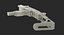 Pistolet maszynowy UZI SMG Rigged
