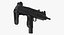 Pistolet maszynowy UZI SMG Rigged