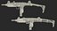 Pistolet maszynowy UZI SMG Rigged