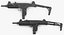 Pistolet maszynowy UZI SMG Rigged