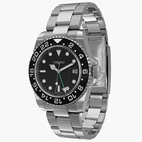 Chrono Watch 3 Black Bezel