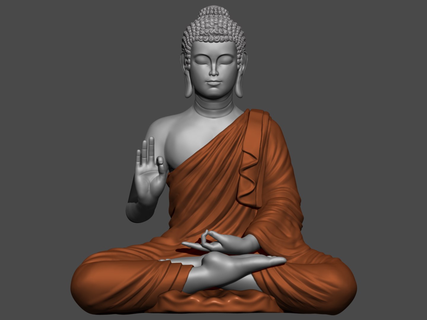 Buddha 3D model - TurboSquid 1620098