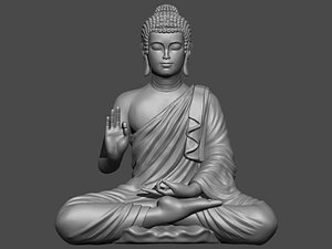 buddha 3D model