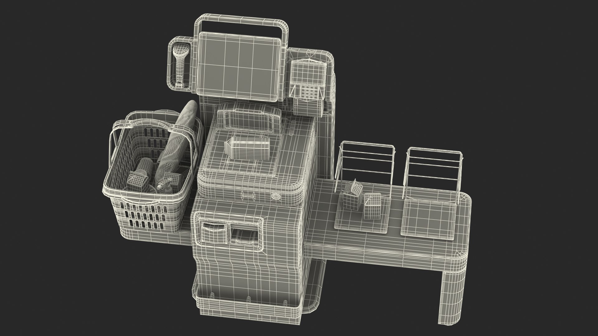 Toshiba Self Checkout System with Shopping Basket 3D model https://p.turbosquid.com/ts-thumb/Ca/o6ZRjF/HE/toshibaselfcheckoutsystemwithshoppingbasketvray3dmodel030/jpg/1633456376/1920x1080/fit_q87/a1cd37e7a5b5222878320721e68efd84c014ac38/toshibaselfcheckoutsystemwithshoppingbasketvray3dmodel030.jpg