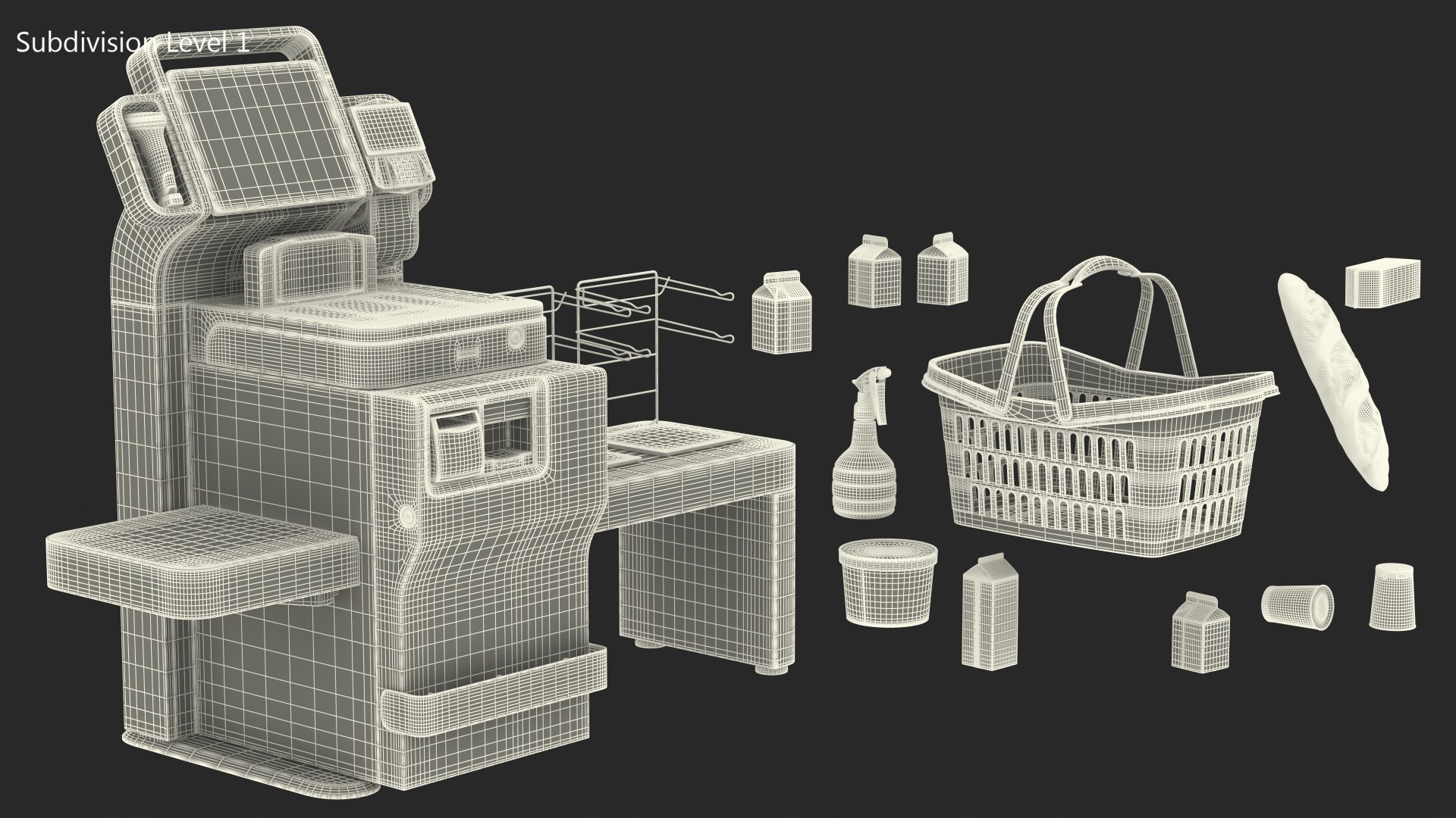 Toshiba Self Checkout System with Shopping Basket 3D model https://p.turbosquid.com/ts-thumb/Ca/o6ZRjF/pk/toshibaselfcheckoutsystemwithshoppingbasketvray3dmodel020/jpg/1633456347/1920x1080/fit_q87/5bf944eae49ff82bfb1829014a6f3a45027cac15/toshibaselfcheckoutsystemwithshoppingbasketvray3dmodel020.jpg