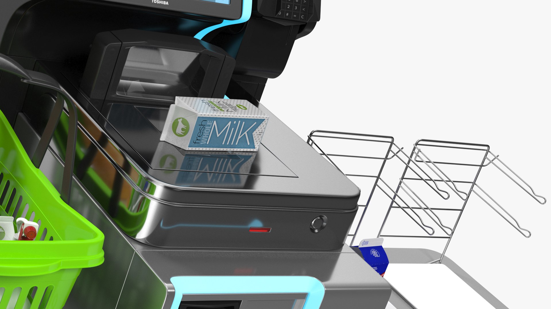 Toshiba Self Checkout System with Shopping Basket 3D model https://p.turbosquid.com/ts-thumb/Ca/o6ZRjF/zw/toshibaselfcheckoutsystemwithshoppingbasketvray3dmodel011/jpg/1633456321/1920x1080/fit_q87/fccaf33efa7de1c725bb91c61327bb3724eba610/toshibaselfcheckoutsystemwithshoppingbasketvray3dmodel011.jpg