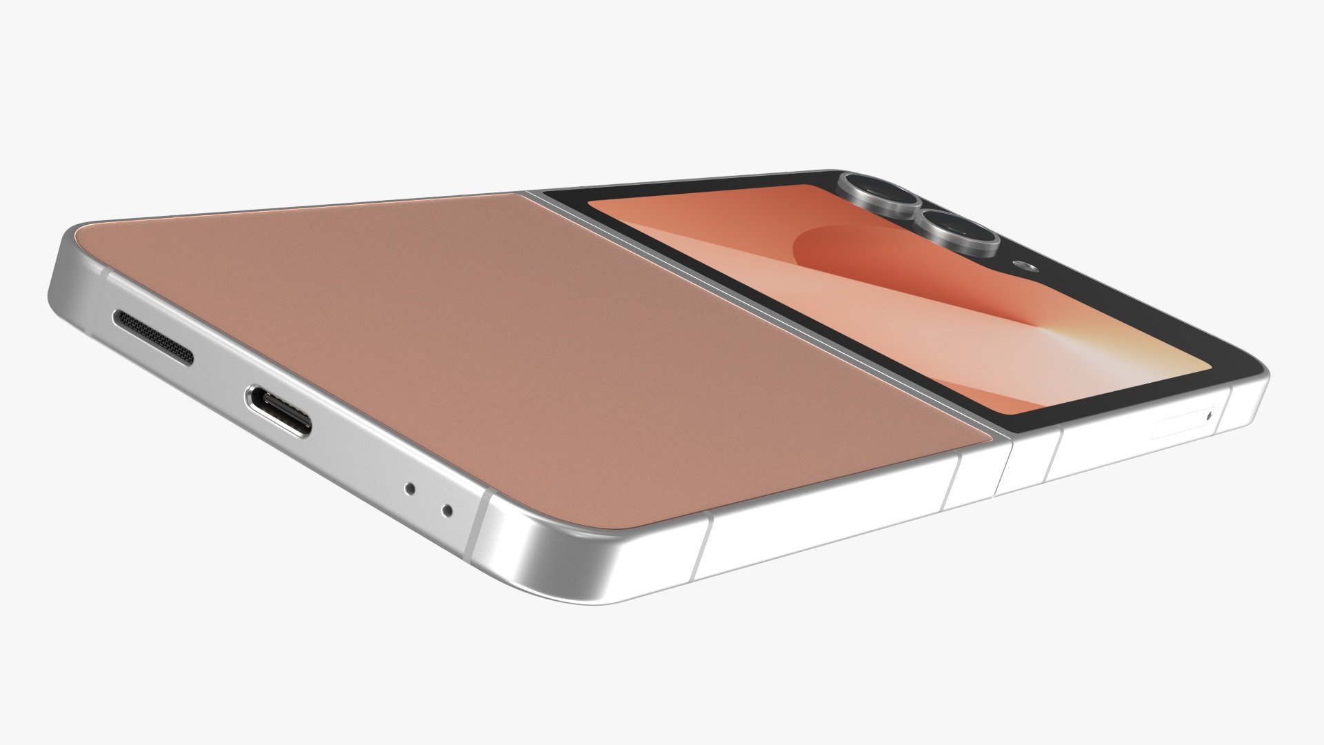 3D Samsung Galaxy Z Flip 6 Orange model https://p.turbosquid.com/ts-thumb/Ca/uNMntH/Gq/orange08/jpg/1720811389/1920x1080/fit_q87/2b18fe961506d49a3826fd786976dad4d17802d1/orange08.jpg