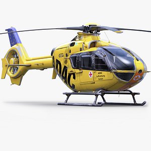 eurocopter ec 135 emergency 3d model