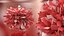 Cheerleading Pom Poms Pair Red