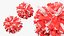 Cheerleading Pom Poms Pair Red