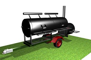 barbecue big 3D model