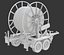 Broadband Cable Drum With Trailer