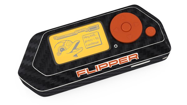 Black Flipper Zero Multi Tool for Geeks 
