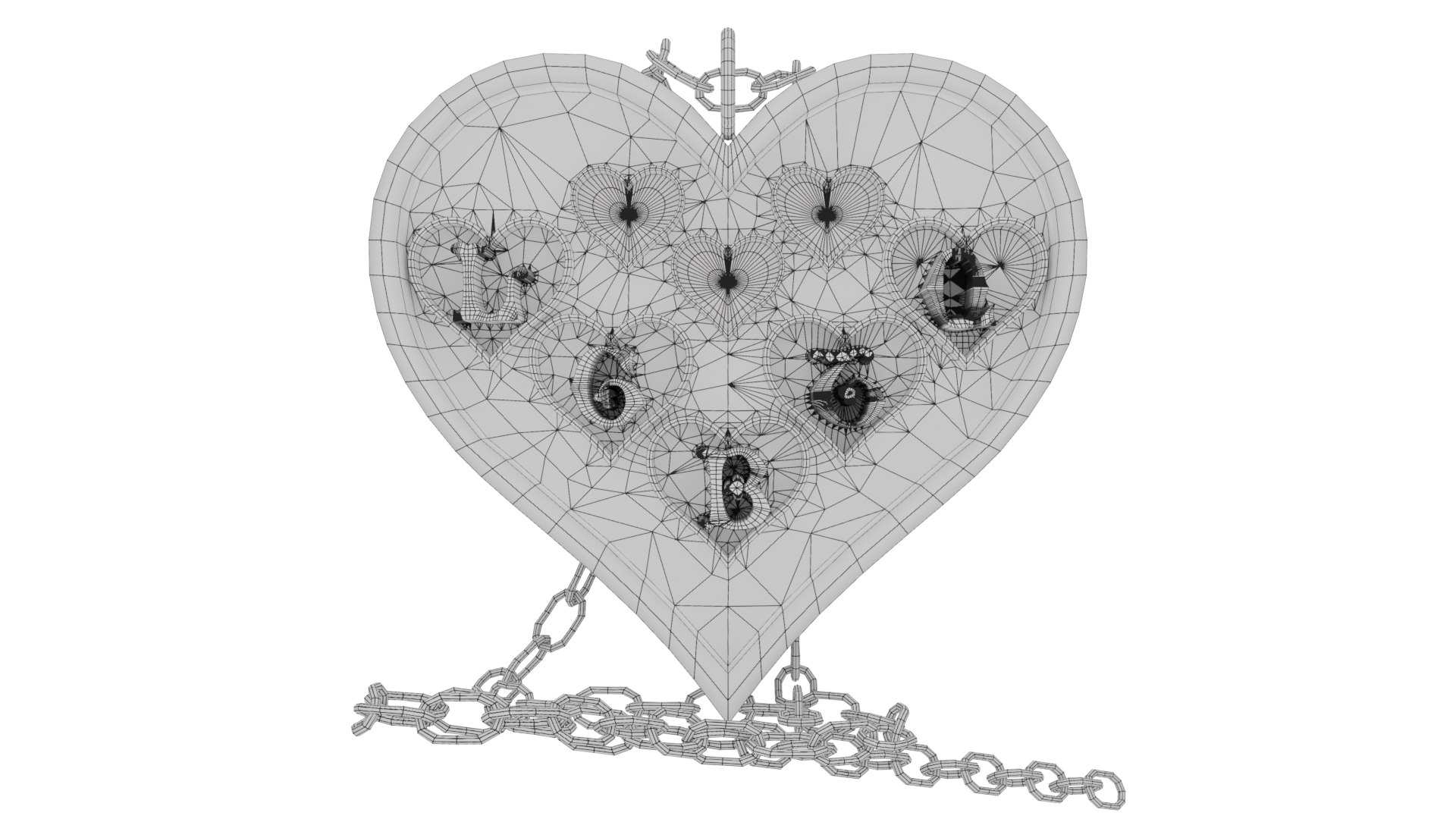 LGBTQ Locket Model - TurboSquid 2089061