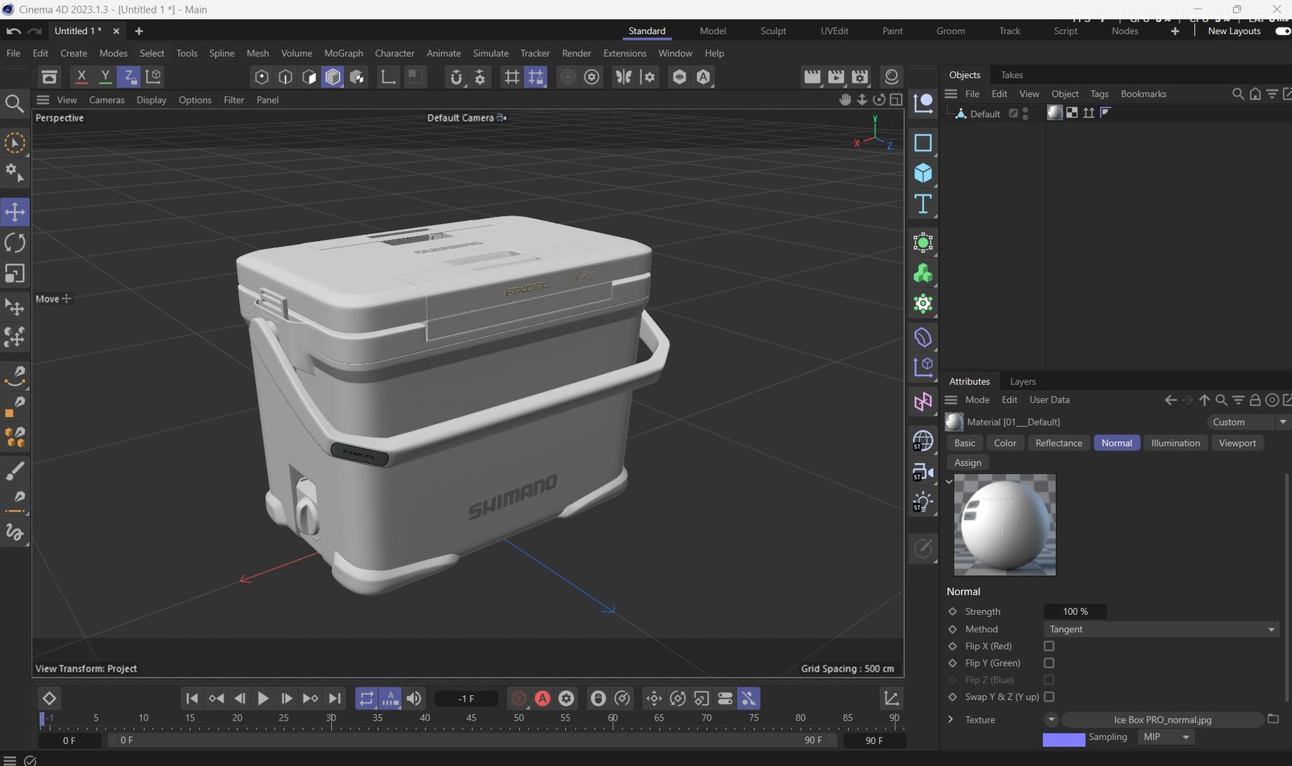 3D Shimano Cooler Box Ice Box PRO 3D - TurboSquid 2352620