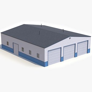 Industrial Building 55 Blue