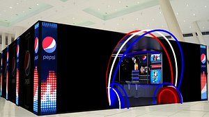 3D pepsi setup design model
